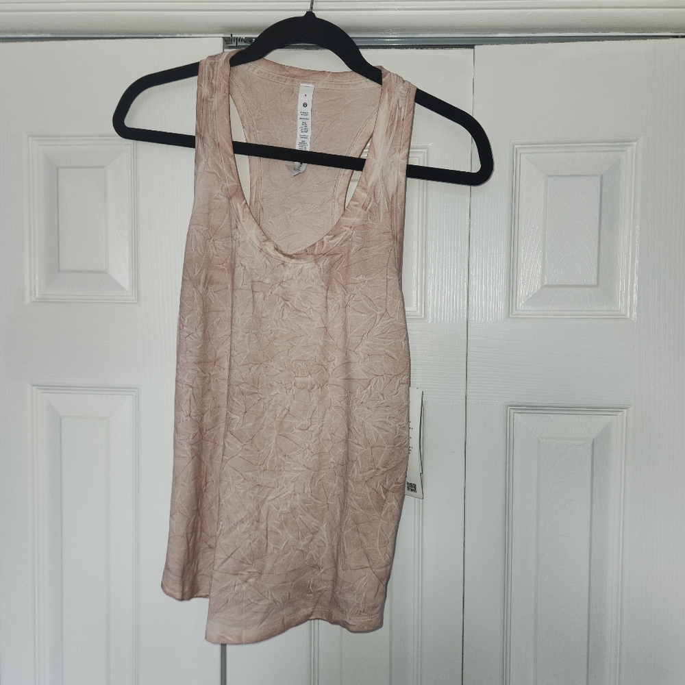 NWT Lululemon Love Tank Summit Wash Smokey Topaz Size 6